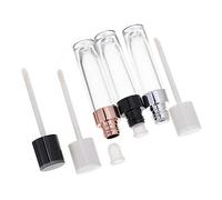 Beaupretty 9pcs DIY Cosmetics Essential Lip Glaze Vials Empty Lip Gloss Tubes Containers Odorless Break-Resistant Random Color