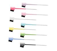 Beaupretty 9pcs Dual Head Eyelash Applicator Brush for Precise Eyebrow and Lash Grooming Fine Brush Hair for Natural Definition Versatile Makeup Tool for Brow Powder and Gel Application