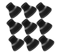 Beaupretty 9pcs Flute Blow Aid Mouthpiece Wind Training Nozzle for Chinese Flute Accessories Beginner Practice Musical Instrument Parts End Cap Replacement