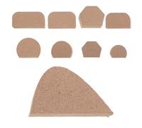 Beaupretty 9pcs Small Mug Handle Molds DIY Manual Mold Set for Pottery Ceramic Handle Making Tools Suitable for School Crafting and Handmade Mug Accessories