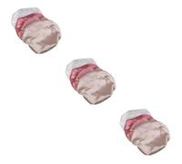 Beaupretty 9pcs Wide Rim Satin Bonnet Sleep Cap for Women Hair Protection Hat Shower Cap Sleep Bonnet for Natural Hair