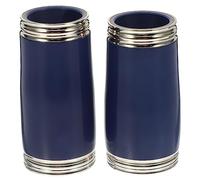 Beaupretty Abs Colored Clarinet Tuning Tube High Pitch Wind Instrument Part Practical Tuning Pipe for Clarinet Music Performance Accessory Black Barrel Section