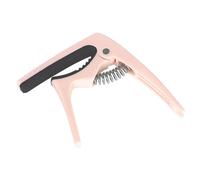 Beaupretty Abs Guitar Capo Clip with Built Pin Puller for Acoustic and Electric Guitars Pink Macaron Color Easy String Change and Tuning Accessory for Men