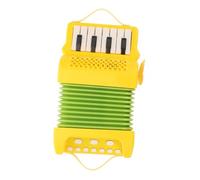 Beaupretty Accordion Lightweight Button Control Musical Instrument for Modes Battery Operated Early Music Education for Fine Motor Skill Development