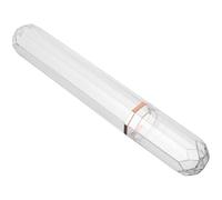 Beaupretty Acrylic Cigar Tube Holder Portable Sealed Humidor Case with Waterproof Travel Storage Protective Plastic Cigar Container