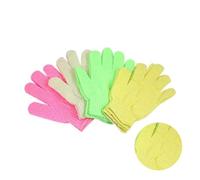Beaupretty Acrylic Shower Gloves Exfoliating Body Scrub Mitts for Adults Random Color Bath Exfoliator for Dead Skin Removal and Skin Smoothing Random Color