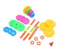 Beaupretty Adjustable Dumbbell Set with Detachable Water Weight, Small Plastic Barbell for and ’S Arm Training, Kindergarten Exercise Equipment