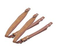 Beaupretty Adjustable Khaki Accordion Strap with Padded Leather Shoulder Belt for Comfortable Support Music Instrument Accessory with Quick-fix Buckle Suitable for Accordions