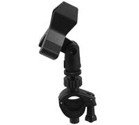 Beaupretty Adjustable Mic Holder with Microphone Clip Expansion Head for Live Streaming, Sturdy Tripod Design with Quick Installation, Black Plastic and Metal Mic Stand Phone Holder