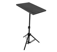 Beaupretty Adjustable Projector Stand Tripod with Folding Tray for Home Theater and Business Meetings Stable Laptop Holder Shelf Supports Portable Indoor Outdoor Use