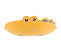 Beaupretty Adjustable Shampoo Cap Hair Washing Shield Bath Hat Eye Protection Shower Visor Waterproof Plastic Hair Cap in Yellow