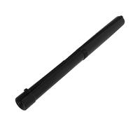 Beaupretty Adjustable Telescopic Calligraphy Scroll Storage Tube with Carry Strap, Extendable Poster Holder for Artists and Architects, Black Painting Packaging Box for Artwork Transport