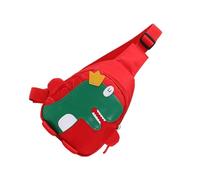 Beaupretty Adorable Dinosaur Cross-Body Bag for Boy Girl Multi-Functional Cartoon Storage Strap Material for School and Leisure Activities