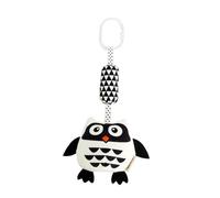 Beaupretty Adorable Owl Animal Wind Chime Crib Pendant with Clip Ring for Stroller and Cot Hanging Sensory Soothing to Develop Sight Hearing and Grasping Ability for Newborns and Boy Girl
