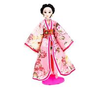 Beaupretty Adorable Simulation Doll with Traditional Hanfu Educational Girl Doll for Home Travel Safe Enhances Knowledge of Ancient Chinese Culture
