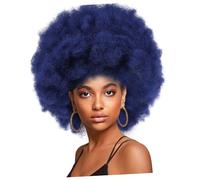 Beaupretty Afro Curly Wig for Black Women in Natural Afro Style, Soft and Comfortable High Temperature Fiber Synthetic Hair, Easy Styling for Disco Events and Weddings
