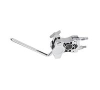 Beaupretty Alloy Drum Clamp with Rotatable Melodic Tom Cowbell Holder Adjustable Expansion Clip for All Types of Instrument Stands Durable and Easy to Install