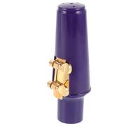 Beaupretty Alto Saxophone Mouthpiece with Mouthpiece Pads, Easy to Install and Remove with Plastic Material for Saxophone Suitable for Jazz and Classical Music, for Beginners and