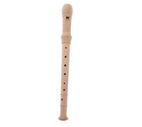 Beaupretty Alto Wooden Recorder Flute for Beginners Music Instrument for Clear Sound Educational for Early Music Learning and Practice Wood Tone