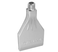 Beaupretty Aluminum Alloy Flat Air Nozzle with G1/4 Male Thread Blower Part for Compressed Air Drying and Cleaning Industrial Spray Nozzle and Pneumatics