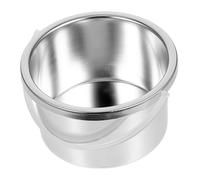 Beaupretty Aluminum Alloy Inner Pot for Wax Melting Machine Capacity Hair Removal Wax Melting Pot Replacement Compatible with Various for Home and Salon Use