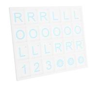 Beaupretty American Mahjong and Rlo Charleston Guide, Pla Material, Antislip Surface Beginner Trainer Board with 24 Slots Tile Passing Skills Practice Tool for Travel and Dorm Rooms