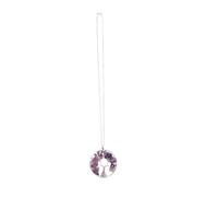 Beaupretty Amethyst Tree of Life Pendant Necklace for Women Crystal Jewelry Fashion