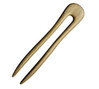 Beaupretty Ancient Aesthetics Green Sandalwood Hairpin u Shaped Hair Fork Hair Jewelry for Women Updo Accessory