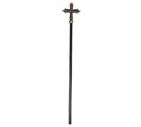 Beaupretty Ancient Roman Pope Staff for Priests Wizards Halloween Costume Accessory for Adults Role Play for Masquerades Themed Events