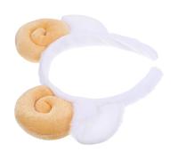 Beaupretty Animal Hairband Plush Sheep Horn Ears Headband for Celebrations Party Supplies