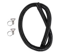 Beaupretty Aquarium Connector Hose Corrugated Plastic Tubing Soft End for Fish Tank Water Change Overflow Connector for Aquarium Maintenance