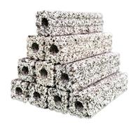Beaupretty Aquarium Filter Media and Simple Structure for Fish 10pcs with Mineral Material, Convenient Use Suitable for Fish Water Filtration and Pond Filtration