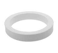 Beaupretty Aquarium Floating Feeding Ring with Buoyancy Sponge for Efficient Floating Flora Isolation and Breathable Feeding Design, White Fish Food Holder Suitable for Ponds and Aquariums