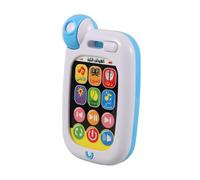 Beaupretty Arabic Educational Pretend Play Phone for Boy Girl with Quranic Verses Songs Nature Sounds Lightweight Early Learning Device for Cognitive Development