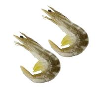 Beaupretty Artificial Lobster Decorations and Teaching Aid 2pcs Simulation Lobster Models with Realistic Lifelike Design Made of Pvc Photography Props for Vegetable Shop and Home Use