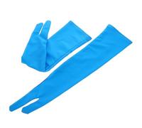 Beaupretty Artist Drawing Glove Two-finger Palm Rejection Glove for Left and Right Hand Extended Breathable Blue L Size for Digital Art and Sketching Tablets