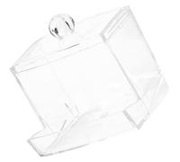 Beaupretty Automatic Acrylic Chicken Feeding Bowl with Screw Fixing, Food Container for Brooder Box Chicks, Rutin Chicken Feeding Trough Suitable for Pet Breeding and Poultry Care