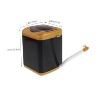 Beaupretty Automatic Mini Makeup Sponge Cleaner Machine Portable Eyelash Washing Tool for False Lashes Gentle Lash Shampoo Brush Efficient Cosmetic Sponge Washer for Travel