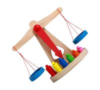 Beaupretty Balance Scale for Early Educational Teaching Aid Tool for Boys and Develops Creativity Hand Eye Coordination and Basic Math Skills