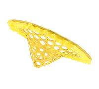 Beaupretty Bamboo Sun Hat for Vibrant Woven Conical Hat Traditional Asian Style for Dance Performances Outdoor Activities Lightweight Durable for Cultural Celebrations for Coastal Themed