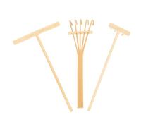 Beaupretty Bamboo Zen Garden Rake Sand Table Tools for Desk Decoration and Meditation Smooth Sand Art Accessories for Indoor Desktop Landscapes