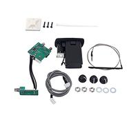 Beaupretty Band Eq Active Piezo Pickup Preamp System with Volume Tone Control for Acoustic Guitar Bass Soundhole Mounted Replacement for Practice and Performance