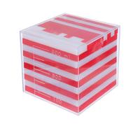 Beaupretty Base Ten Counting Blocks Set for Math Teaching - Multi-Layer Number Cubes Manipulatives - Plastic Volume Capacity Demonstration Educational Resource for Kindergarten and Classroom