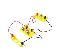 Beaupretty Basic Circuit Experiment Kit for Students Series and Parallel Learning Set Random Color Light Socket and Switch STEM Physics Learning Tool