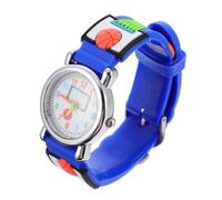 Beaupretty Basketball Pattern Boy Girl Watch Cartoon Boys and Girls Watch Easy to Read Numbers