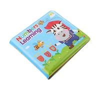 Beaupretty Bath Book for Tear Resistant Educational Floating Soft Book with Bright Colors and Sound Interaction Safe Washable Shower for Early Learning