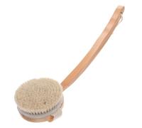 Beaupretty Bath Brush Long Handle Bristle Body Scrubber for Shower Back Scrubber Bathing Men Women Bathroom Bath Supplies