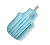 Beaupretty Bath Cushion Non Slip Support Seat for Newborns and Boy Girl Spandex Polyester Mesh Shower Pad with Buckle Fixation for Head Neck Back Protection Random Color