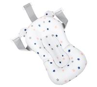 Beaupretty Bath Cushion Pad Non Slip Floating Bath Seat for Newborns Breathable Mesh for Easy Cleaning Adaptable Fit