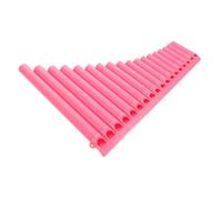 Beaupretty Beginner Pan Flute Musical Instrument with 16 Pipes in Pink Traditional Chinese Pan Pipe Made of Abs and Resin Reliable and Versatile Educational Settings